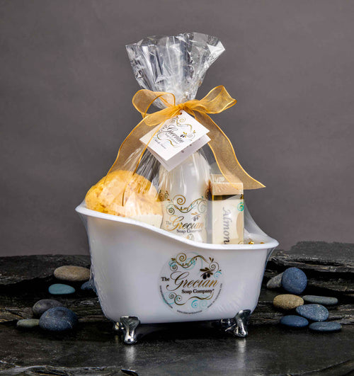 Bath Tub Gift Set-Cranberry Pomegranate